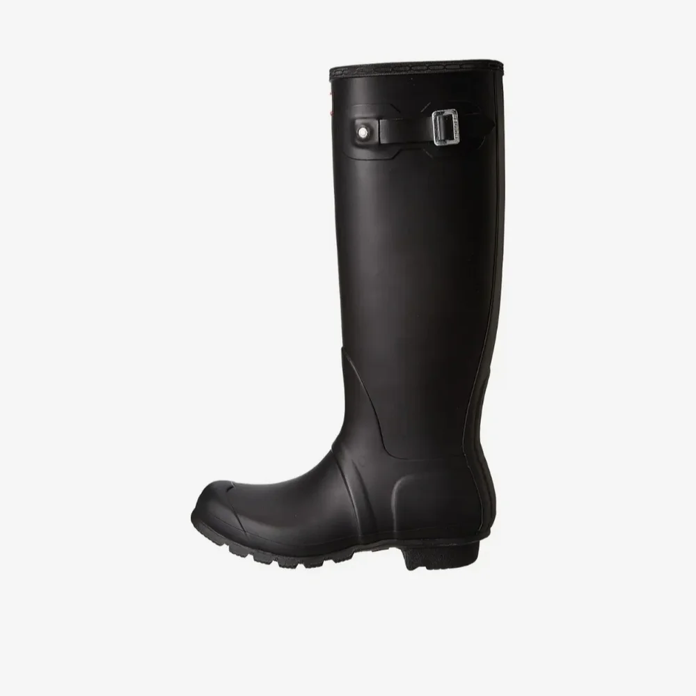 Hunter Original Tall Neutral Black Boots Womens Sizes 5 & 8 NWT Preppy Athlesure